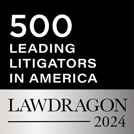 500 Leading litigators in america recognition by lawdragon