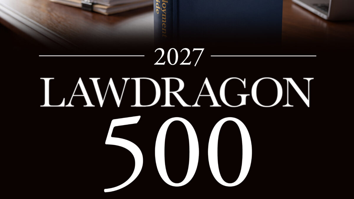 Lawdragon 500 2027 Employment Lawyers 3 named at shackelford book guide recognition
